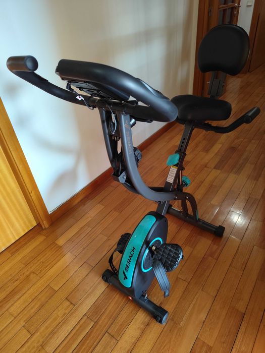 Bicicleta MERACH MR-S15 4-em-1 Dobrável – 16 Níveis de Resistência Magnética