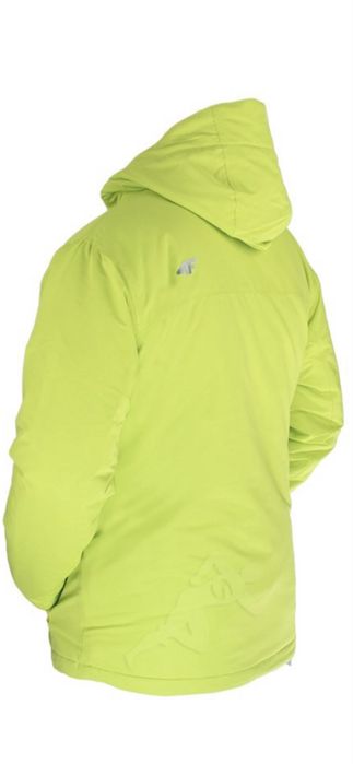 Kurtka 4F męska zimowa limonka