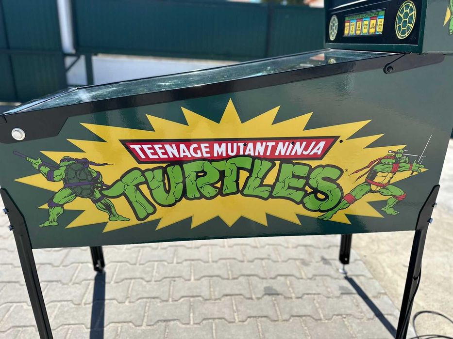 Máquina Flippers PINBALL TURTLES completamente restaurada.