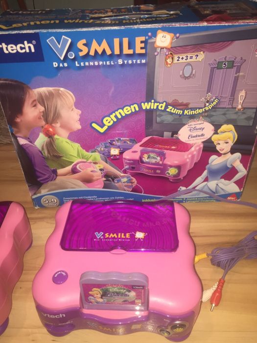Gra Konsola Vtech Smile 2 sztuki + Pady