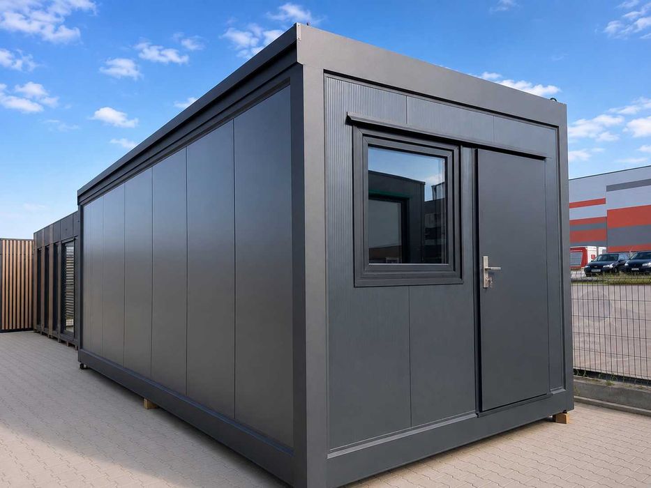Kontener handlowy, biurowy, magazynowy4x3(400cmx300cm)–STAGO Nowa Dęba