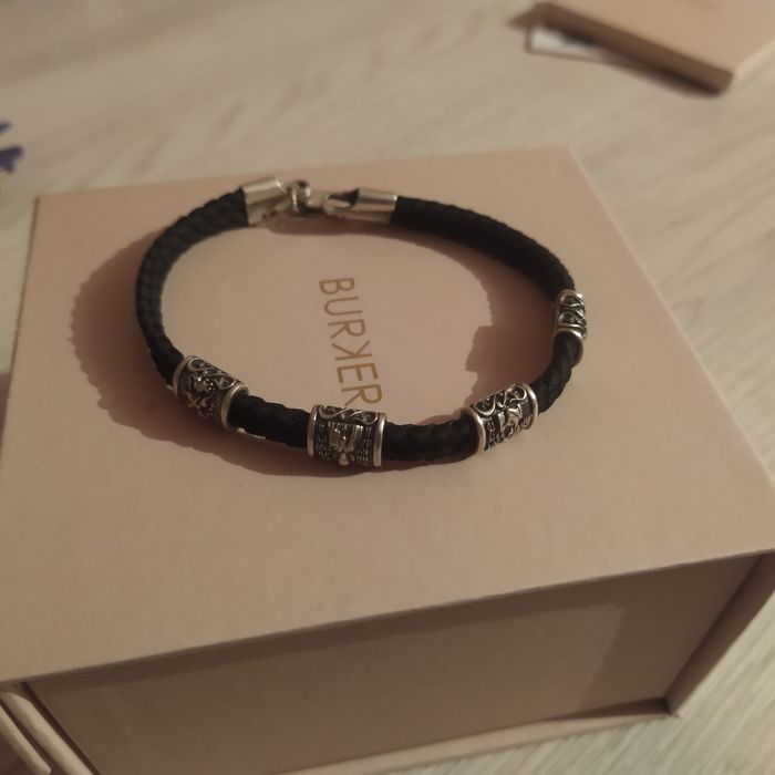 Браслет серебро мужской