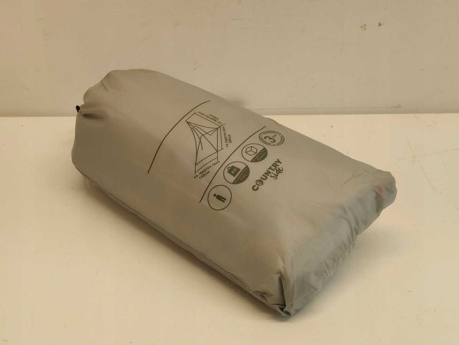 Moskitiera turystyczna biwakowa nad śpiwór łóżko 100x200x150 cm biała