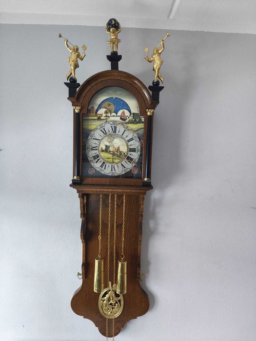 441 Zegar wagowy holenderski duży z 1975 roku