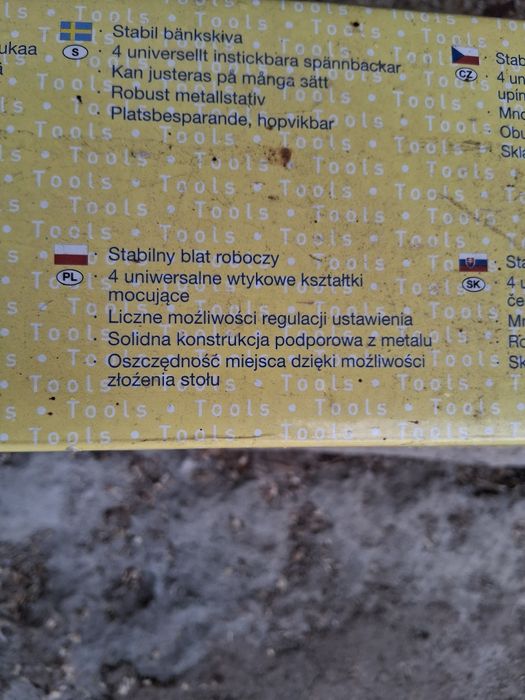 Stół warsztatowy składany niemiecki