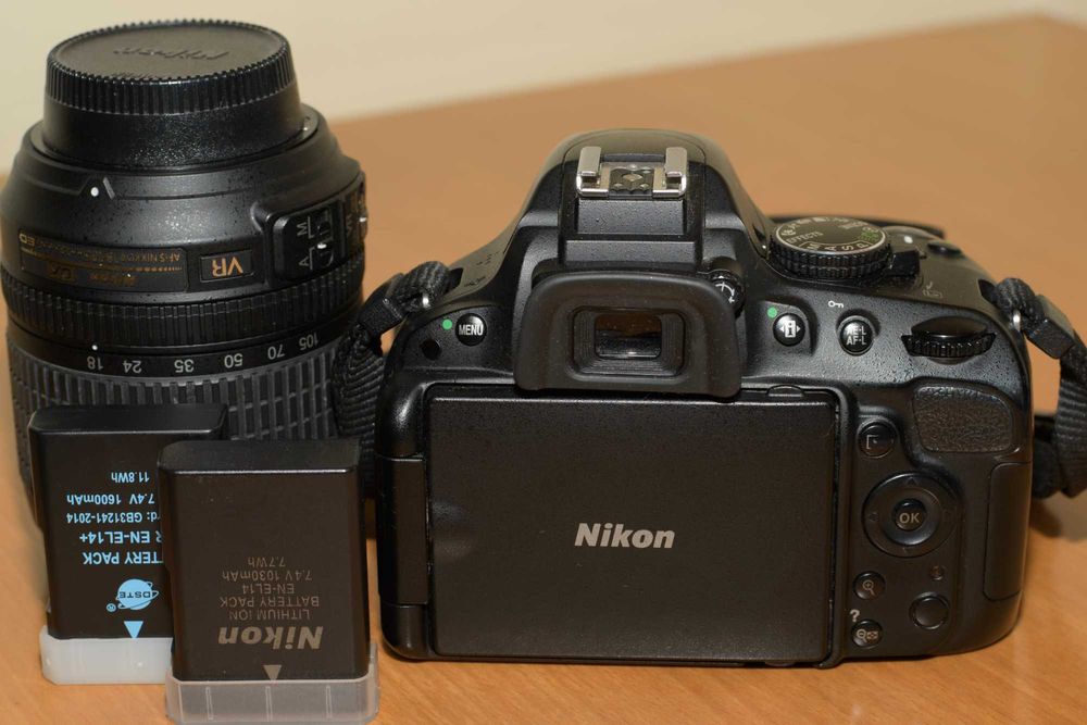 Máquina Fotográfica Nikon D5100 + Lente 18–105mm + Ofertas