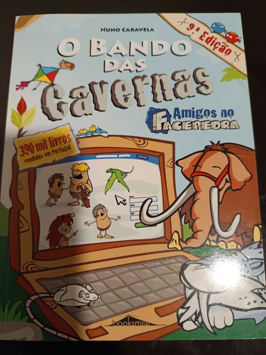 Livro "O Bando das Cavernas"