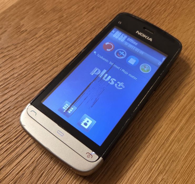 Nokia C5-03 uszkodzona + ładowarka