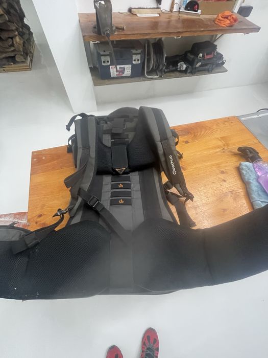 Mochila transporte de crianca