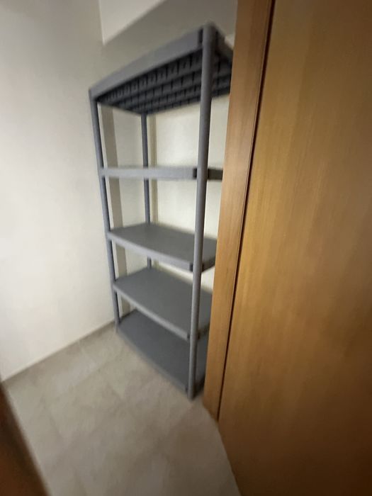 Armário de estantes em PVC 1,85 x 0,92 x 0,45 m