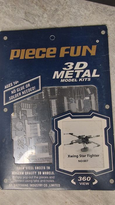 3D конструктор з металу Star wars