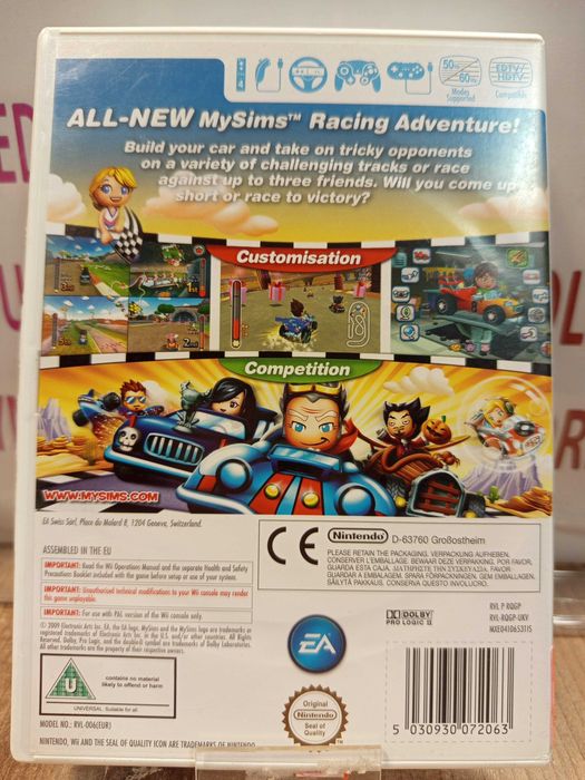 MySims Racing Wii, Wysyłka Wymiana