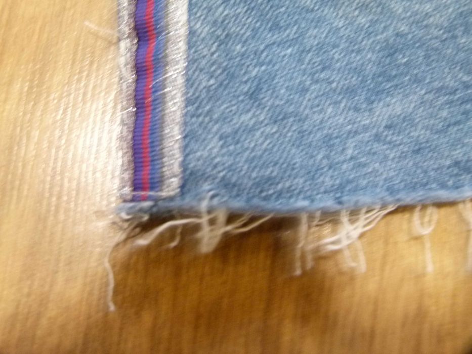 Primark spódnica jeans z lampasem postrzępiona rozm 32 XXS