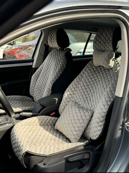 Накидки на сидіння з алькантари / Автонакидки / Чохли на сидіння