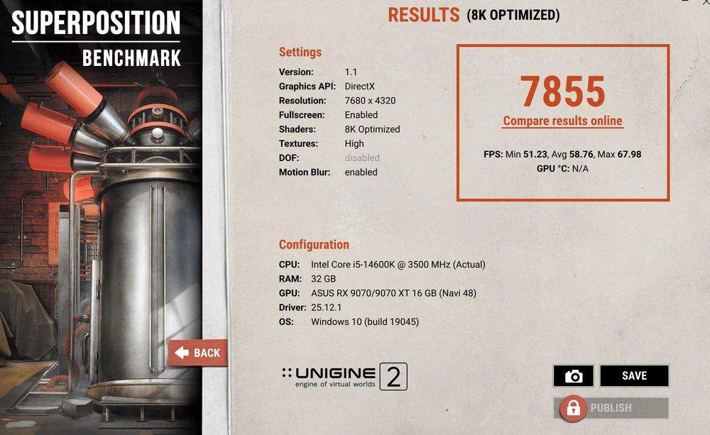 RX 9070 XT Asus Prime OC, 16Gb VRAM