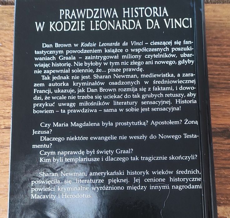 Saran Newman - Prawdziwa historia w kodzie Leonarda Da Vinci