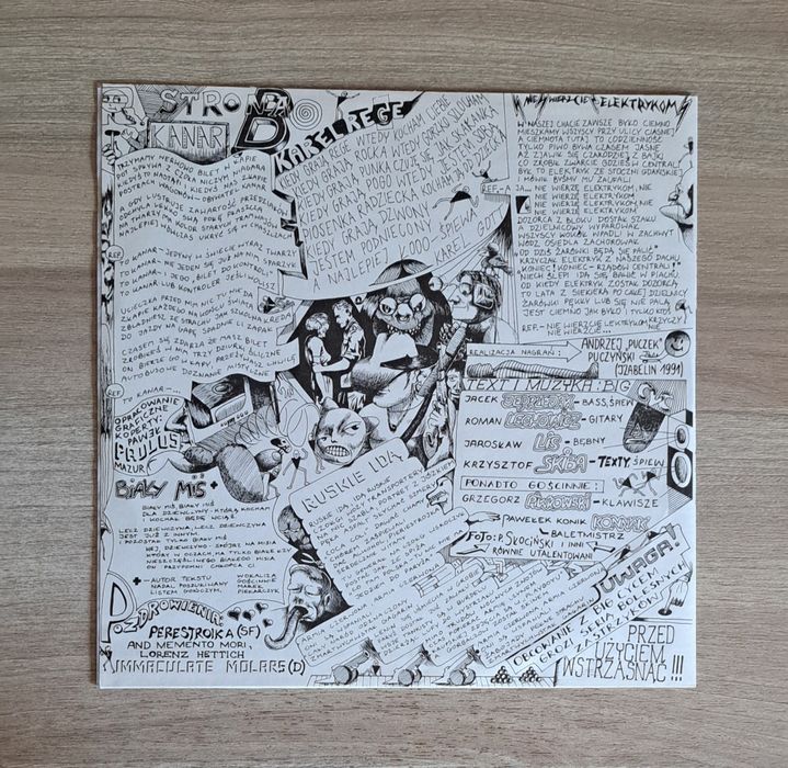 Big Cyc - Nie wierzcie elektrykom 1991 WINYL VINYL