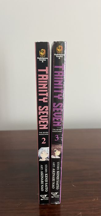 Manga- Trinity Seven Vol. 2 e 3 | Novos!