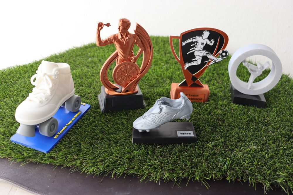 Trofeus em impressao 3D