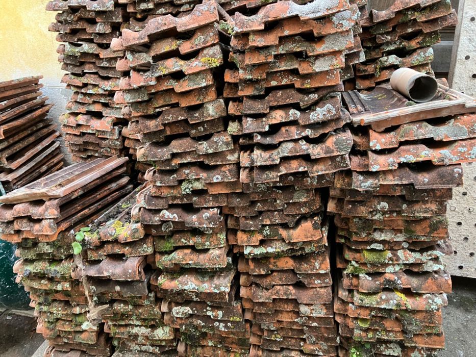 Vendo telha tipo Marselha usada (preço por unidade)