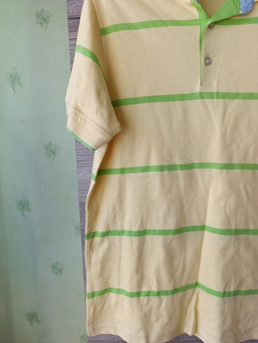 T-shirt męski m żółty