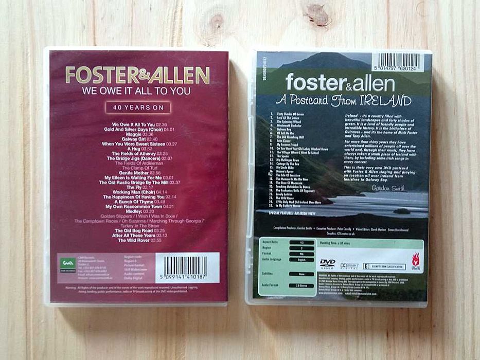 DVDs Foster & Allen