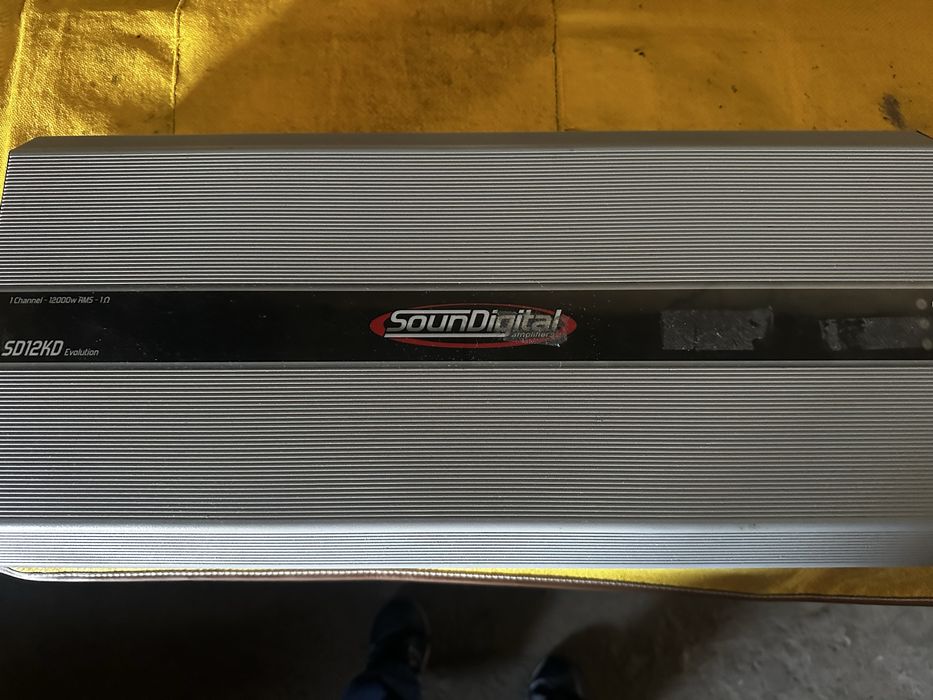 Amplificador Sound Digital e Subwoofer