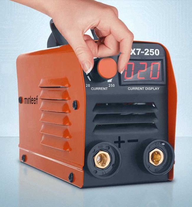 F227 Aparelho soldar INVERTER 250A LCD Mini Máquina de Solda Elétrica