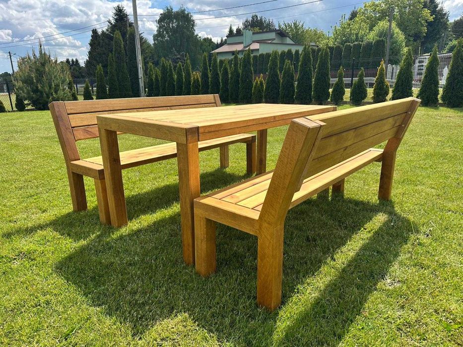 Nowoczesne Meble ogrodowe drewniane LOFT Gwarancja 5 lat