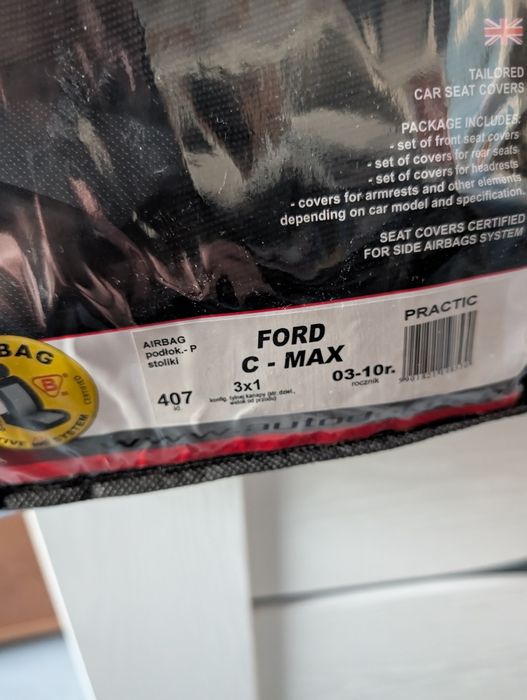 Pokrowce Nowe Pratic Ford C-max 03-10