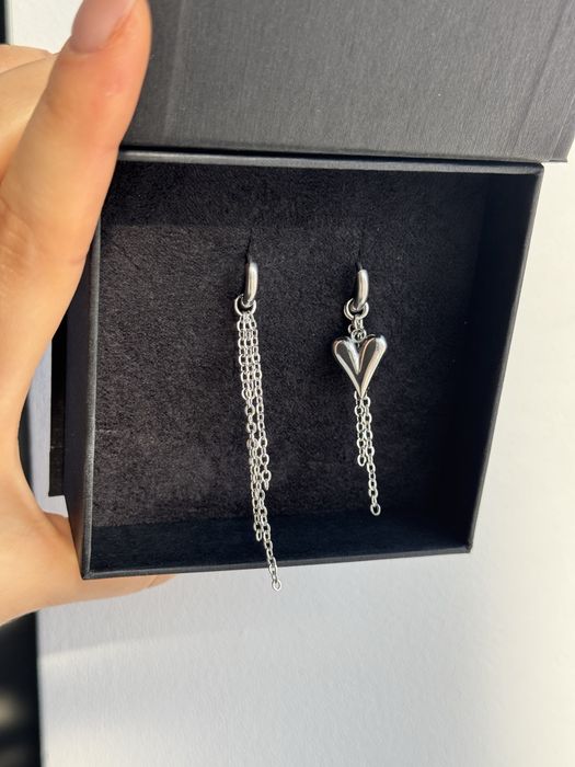 Комплект кольє та сережки в сріблі. Прикраси ручної роботи від lamari