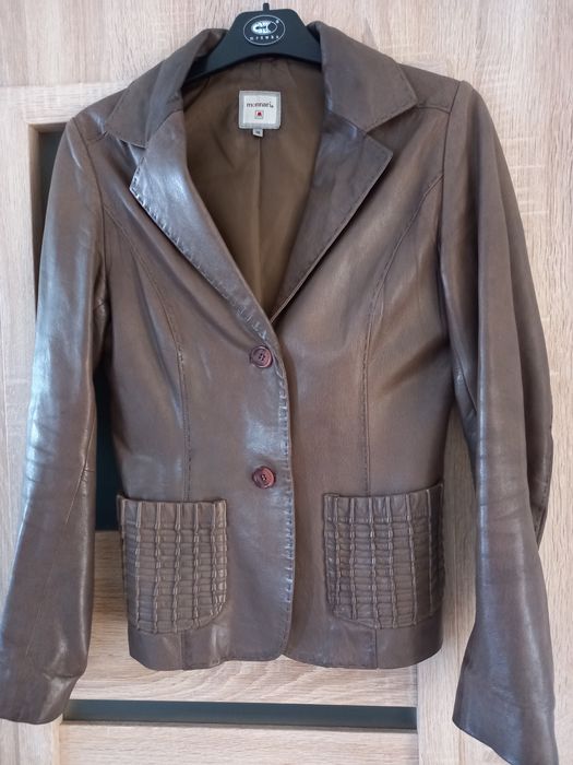 Marynarka monnari skóra naturalna