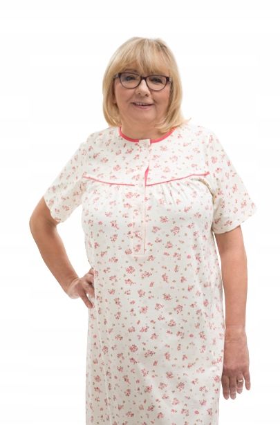 Martel Bawełniana Koszula Nocna Dla Mamy/Babci 3Xl