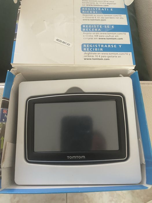 Gps tomtom como novo usado uma vez
