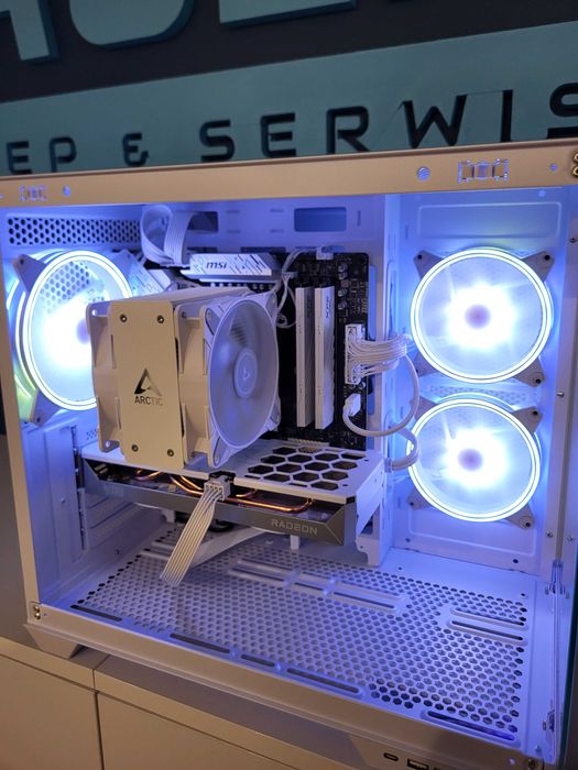 Komputer do gier AMD Ryzen 5 RX9060 32RAM 1TB SSD ARGB Raty