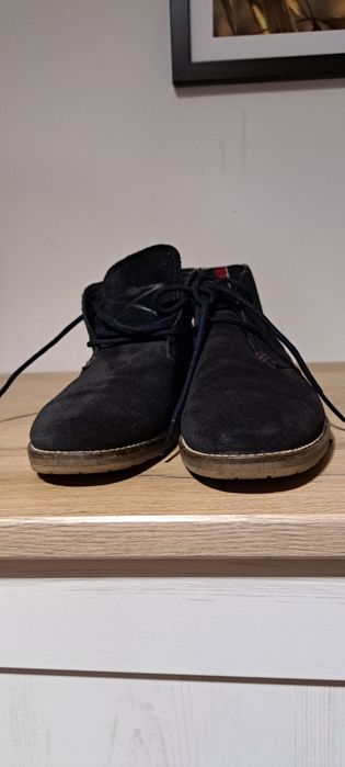 Buty damskie zamszowe Tommy Hilfiger