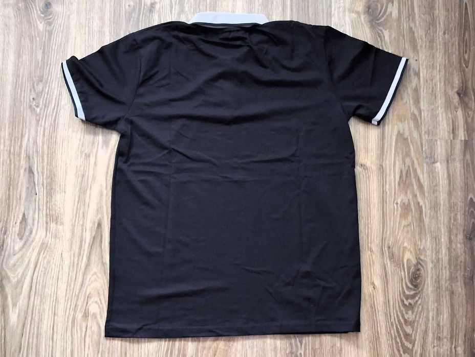 Koszulka polo męska XL (L) czarna - nowa