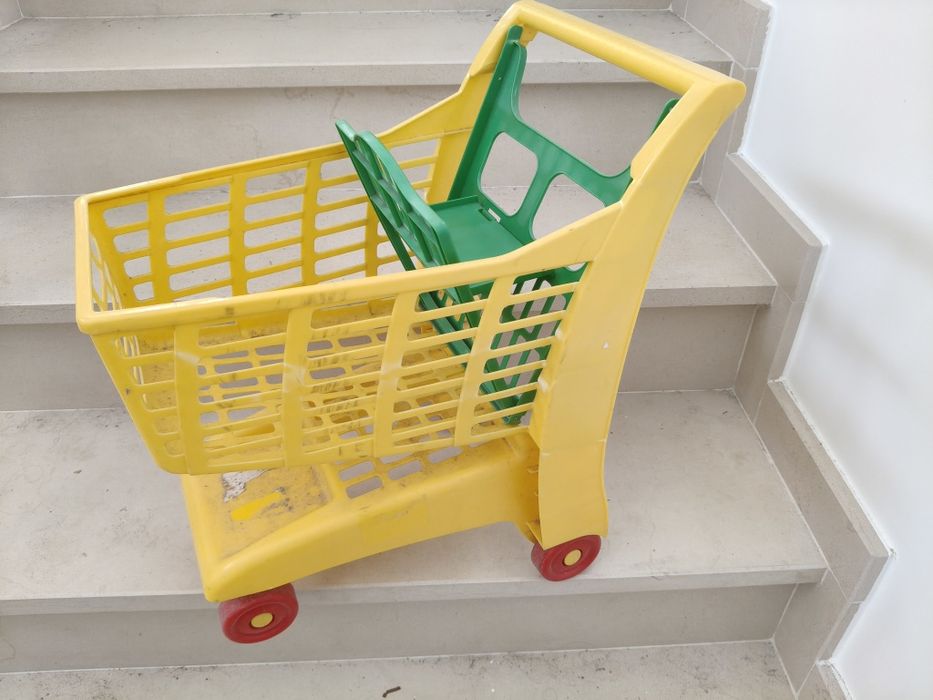 Carrinho de compras de brincar