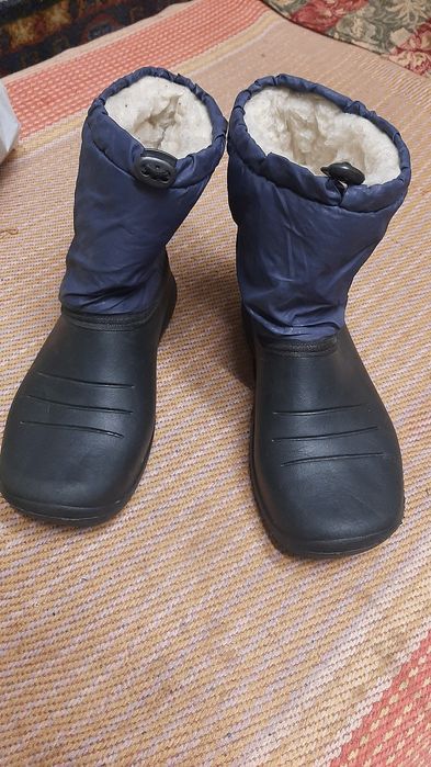 Сапоги кож. на меху р41 и 40р.
