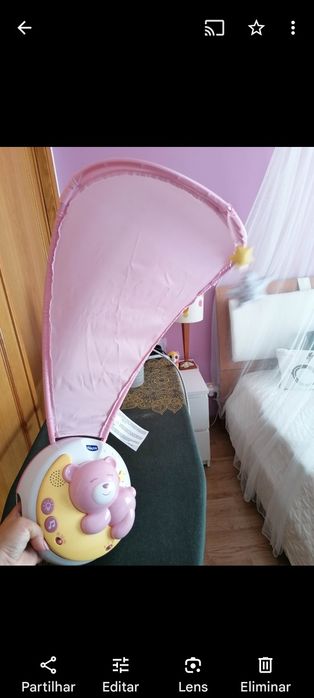 Chicco móbile Next2Moon 3 em 1 Rosa