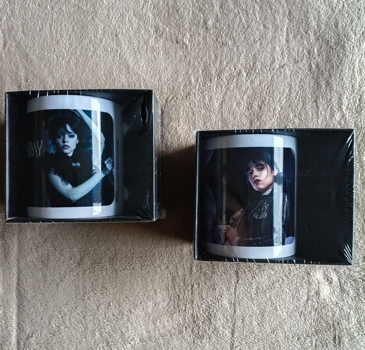 New and Sealed Netflix Wednesday Series Mugs