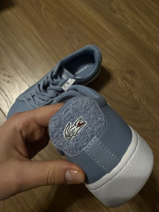 Шкіряні кеди lacoste