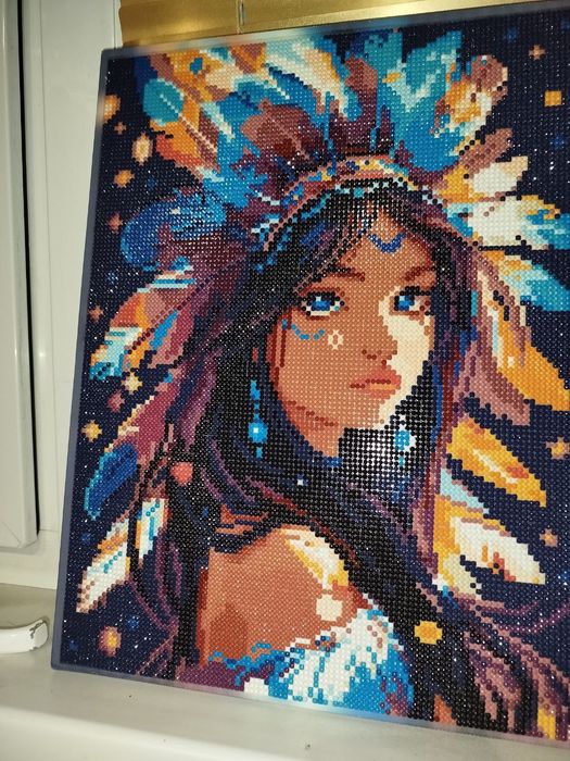 Алмазна мозайка "Дівча"