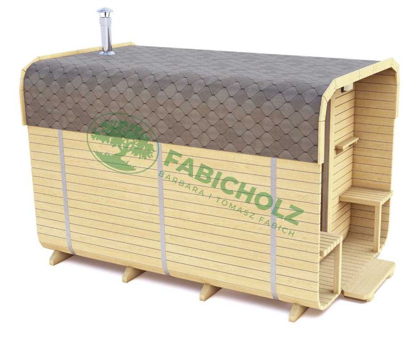 Cube XL Open/Close 3,6m sauna ogrodowa zewnętrzna