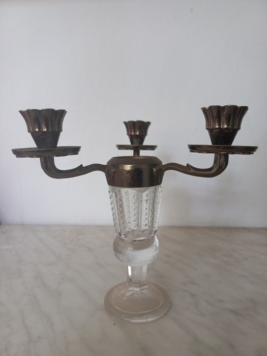 Підсвічник подсвечник свічник на 3 свічки вінтаж торшер держатель