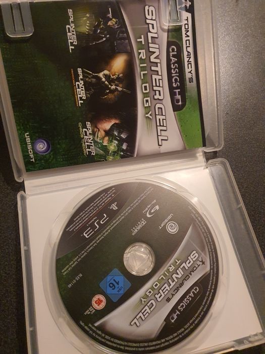 Tom Clancy's HD Splinter Cell TRILOGY trylogia Gier akcji Ps3 3