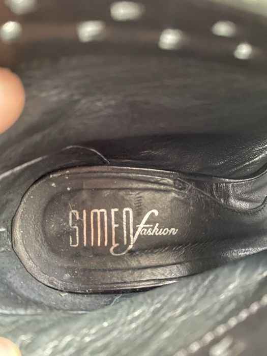 Buty na obcasie 100% real leather Simen rozm. 39