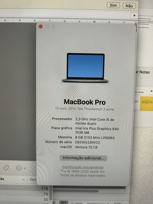 Mackook pro 2017436852621396551682