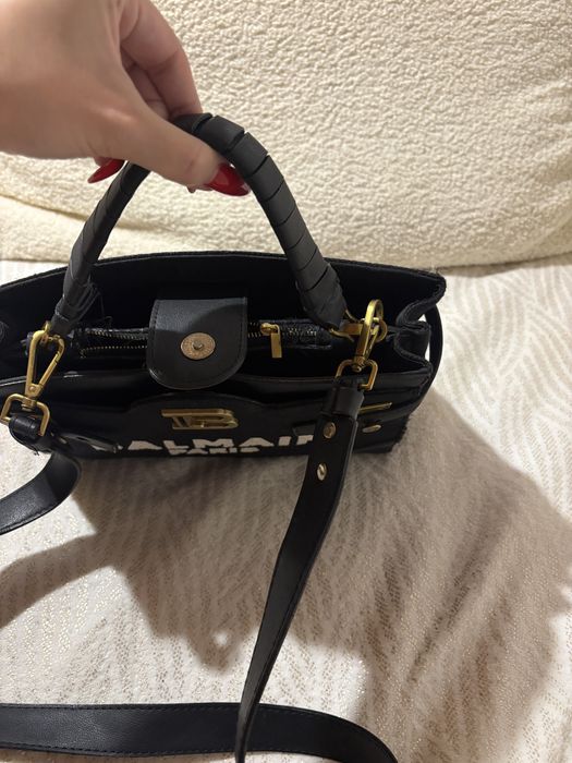 Balmain torebka czarna