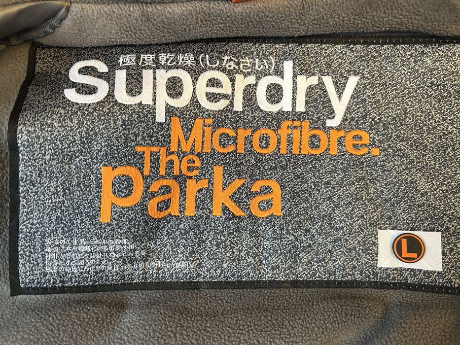 Casaco Parka Superdry Microfibra